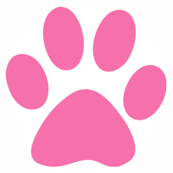 Pawprint clipart color, Pawprint color Transparent FREE for ...