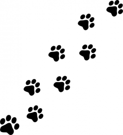 Dog paw print clip art free clipartandscrap - ClipartPost