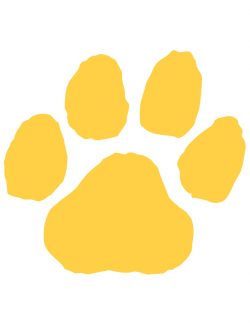 Gold Paw Print Waterless Tattoo