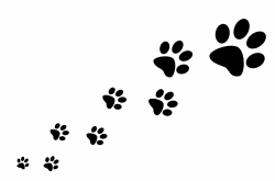 Dog paw print free printable paw print clipart clipground ...