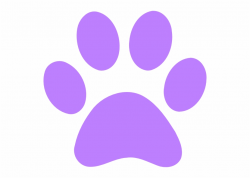 Purple Paw Print Clip Art Light Purple Paw Print Clip ...
