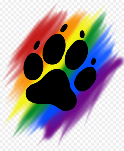 Rainbow Paw Print PNG Dog Paw Clipart download - 3753 * 4525 ...
