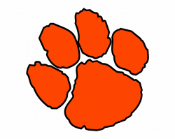 Clemson Tiger Paw Clipart - Clemson Paw Print - clemson ...