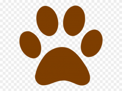 Grizzly - Bear - Paw - Print - Clipart - Dog Paw Clipart ...