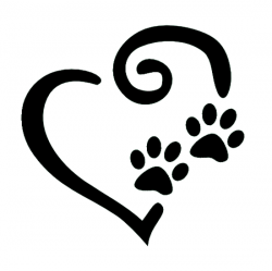 Heart clip art paw print - 15 clip arts for free download on ...