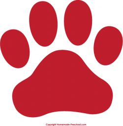 Free Paw Prints Clipart