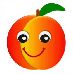 Cute peach clipart clip art library – Gclipart.com