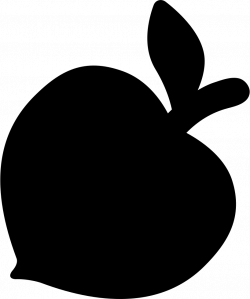Peach clipart svg, Peach svg Transparent FREE for download ...