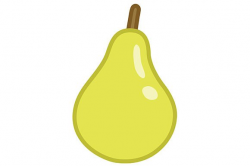 Pear Clipart - Vector, Png, Jpg