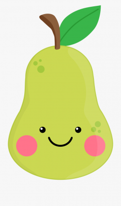 Cute Pear - Cute Blueberry Fruit Clip Art #487754 - Free ...