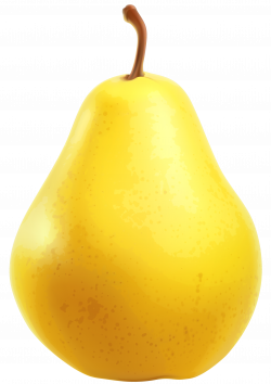 Yellow Pear PNG Clipart - Best WEB Clipart