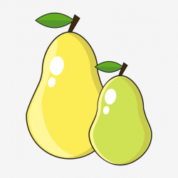 Download for free 10 PNG Pear clipart yellow top images at ...