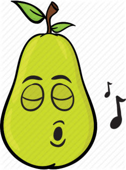 \'Pear Emoji Cartoons\' by Vector Toons