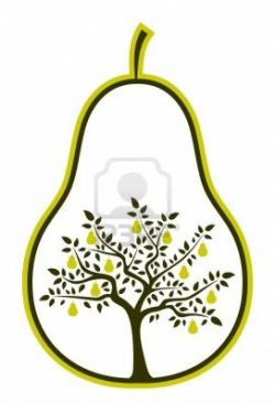 Stock Vector | Pear, Pear trees, Clip art