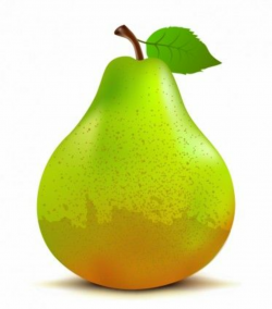 Pear Clipart | FRUIT AND VEGETABLES CLIP ART | Pear, Vector ...