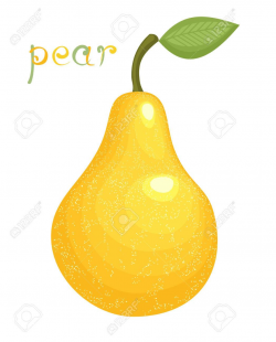 Pear Clipart yellow pear 1 - 1047 X 1300 Free Clip Art stock ...