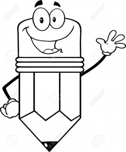 Happy Pencil Clipart