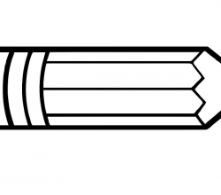 Horizontal Pencil Clipart