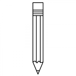 Pencil Clipart Black And White Horizontal | Clipart Panda ...