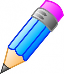 Blue Pencil Education Clipart | Clipart Panda - Free Clipart Images