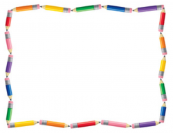 Pencil border pencil clip art borders frames and backgrounds by ...