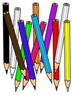 Colouring pencils clipart » Clipart Portal