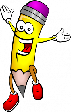 Happy Pencil Clipart - Happy Pencil Clip Art (900x900) | Png ...