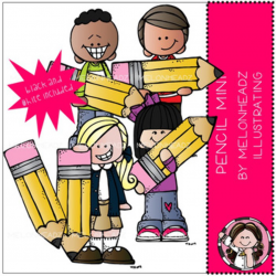 Pencil clip art - Mini - by Melonheadz