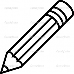 Black And White Pencil Clipart | Free download best Black And White ...