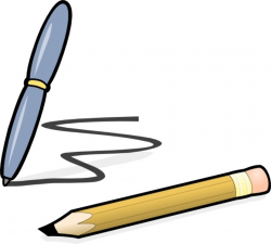 Pen & Pencil clip art Free vector in Open office drawing svg ( .svg ...
