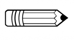 Simple Pencil Clipart | i2Clipart - Royalty Free Public Domain Clipart