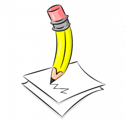 Write pencil writing clip art clipartfest - WikiClipArt
