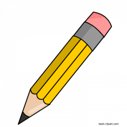 Yellow pencil clipart 4 » Clipart Station
