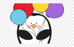 Cute Penguin Clipart - Birthday Penguin Clip Art - Png ...