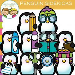 School penguin clip art , Images & Illustrations | Whimsy ...
