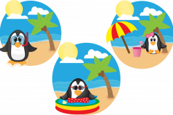 Clipart penguin summer, Clipart penguin summer Transparent ...