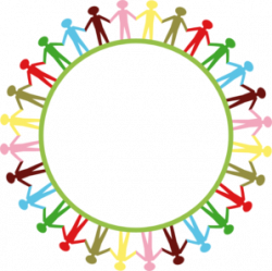 People Around Circle Holding Hands Clip Art at Clker.com - vector ...
