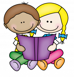 Person reading book clip art free library - RR collections