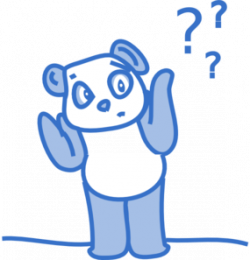 Confused Panda Clip Art at Clker.com - vector clip art online ...