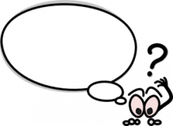 Speech Bubble With Confused Person Clip Art at Clker.com - vector ...
