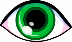 Green Eye Design - Free Clip Art