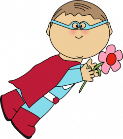 Superhero Valentine Clipart