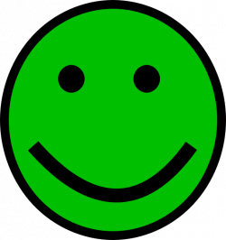 Green Faced People Clipart