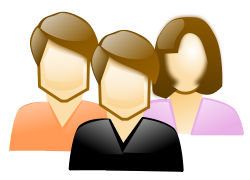 Group of Three People Clip Art | Clipart Panda - Free Clipart Images