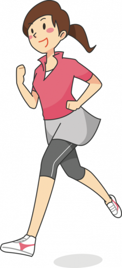 Clip Art Women Woman Running Jogging free commercial clipart - Clip ...