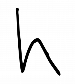 Clipart - Letter h