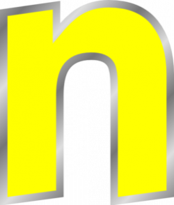 Letter N Clip Art at Clker.com - vector clip art online, royalty ...