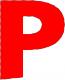 Letter P 2 Clip Art at Clker.com - vector clip art online, royalty ...