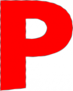 Letter P 2 Clip Art at Clker.com - vector clip art online, royalty ...