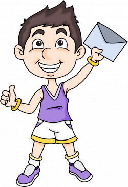 Clipart - Mail Boy